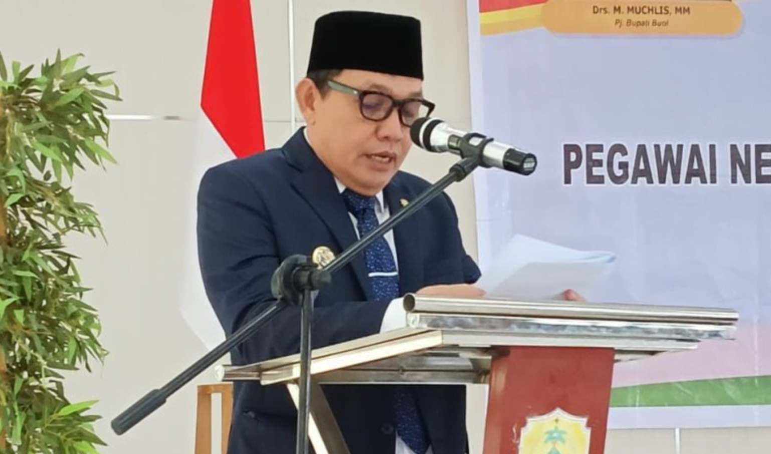 Penjabat Bupati Buol, M. Muchlis. FOTO : IST