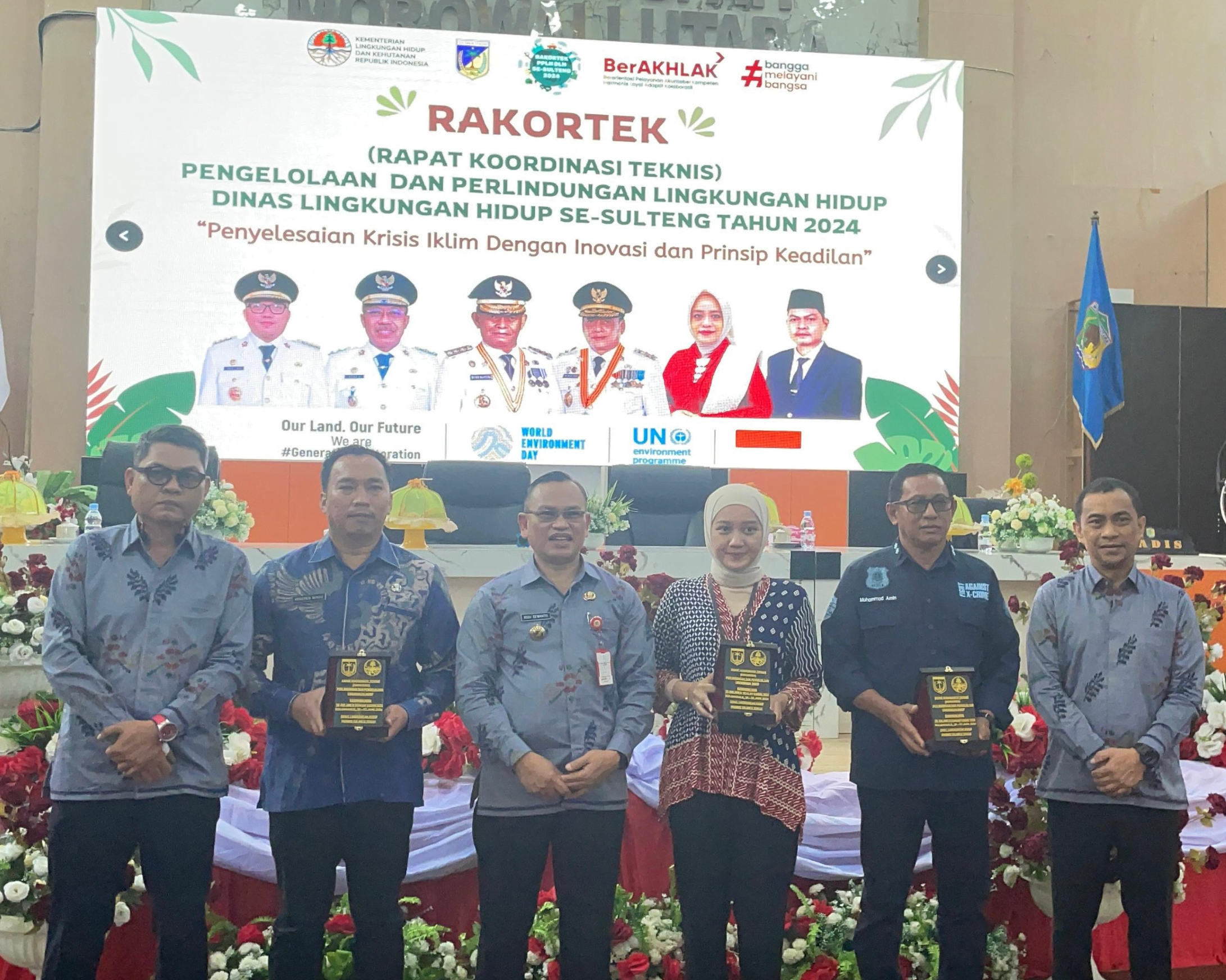 Rapat Koordinasi Teknis (RAKORTEK) Perlindungan dan Pengelolaan Lingkungan Hidup oleh Dinas Lingkungan Hidup se-Sulawesi Tengah Tahun 2024