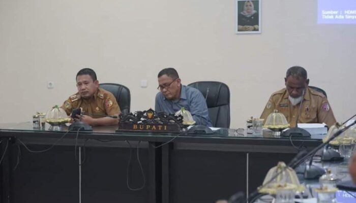 Penjabat Sekretariat Daerah Hadiri Pembahasan APBD Kabupaten Tojo Una-una Tahun 2023