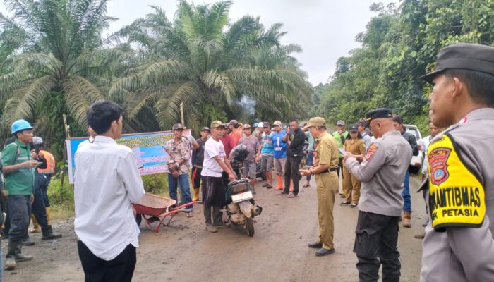 Ratusan Warga Desa Tontowea Tuntut PT. Sawit Jaya Abadi Kembalikan Lahan 150 Hektar