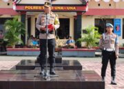 Apel Pasukan OMP Tinombala 2024, Kapolres Touna Tegaskan Kesiapan Personel Jelang Pilkada