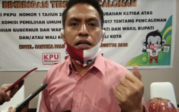 Ketua Divisi Teknis Penyelenggaraan KPU Kota Palu, Iskandar Lembah
