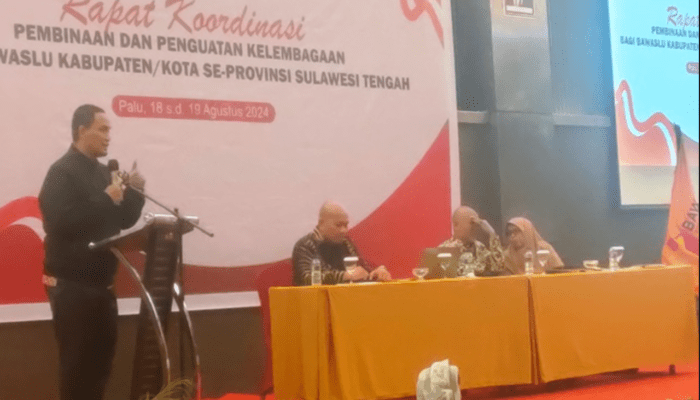 Marak Judi Online, Ketua Bawaslu Sulteng: Komisioner yang terlibat, disudahi!