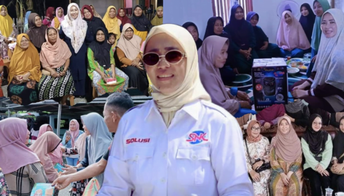 Pesona SOLUSI Semakin Menyala dikalangan Emak-Emak Pada Pilkada Touna 2024