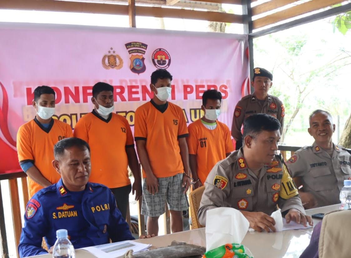 Penangkapan Pelaku Pemburu Hiu. FOTO:IST