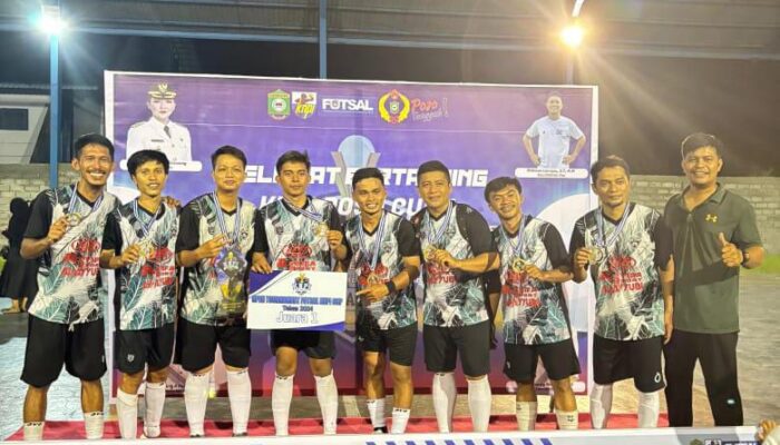 Resmi selesai, Open Turnamen Futsal KNPI Poso, Komitmen KNPI dalam membuka ruang-ruang Kepemudaan