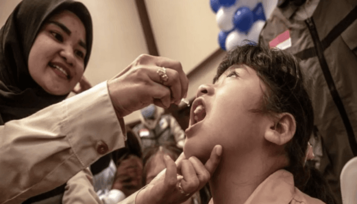Imunisasi Polio : Kabupaten Buol Capai 22.080 Anak