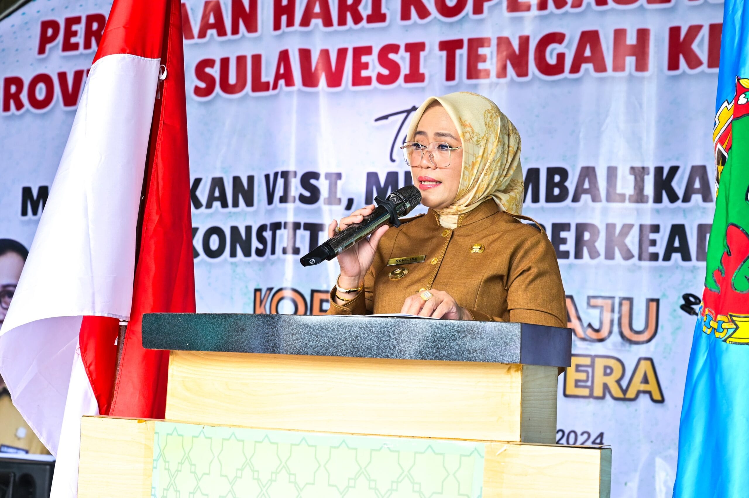 Pjs Gubernur Sulteng Dra. Novalina, M.M