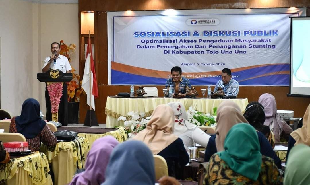Pemda Touna Tegaskan Komitmen Tingkatkan pelayanan melalui Ombudsman Sulteng. FOTO: IST