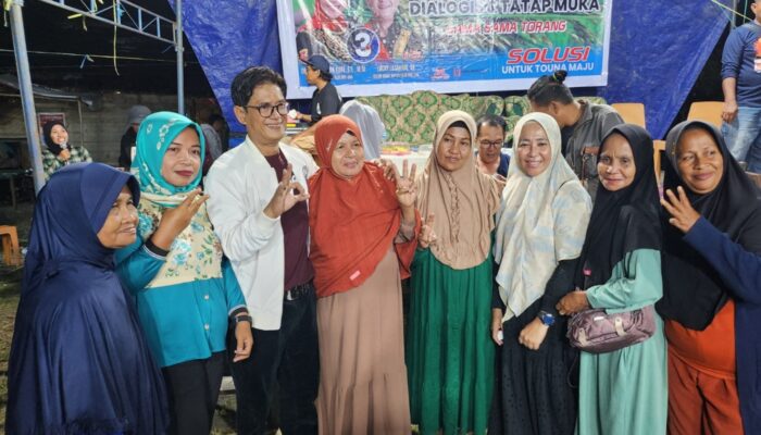 Pasangan Solusi Nomor urut 3, Berkomitmen Solid demi Kesejahteraan Bersama Rakyat Tojo Una-un