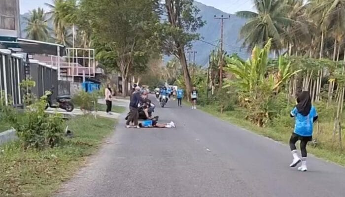Breaking News : Tabrakan Mengerikan Warnai Togean Marathon 2024, Kondisi Korban Masih Misterius