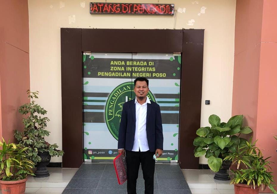 Sekretaris tim hukum pasangan (Ikhlas), Moh. Firda Husain. FOTO: IST