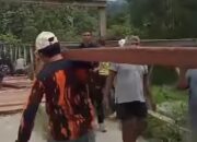 Sebelum Resmi Dilantik Bupati, Ilham Lawidu Tunjukkan Aksi Nyata Perbaiki Jembatan Popanga