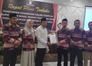 KPU Tojo Una-una Resmi Tetapkan Ilham Lawidu dan Surya S.Sos Sebagai Bupati dan Wakil Bupati Terpilih
