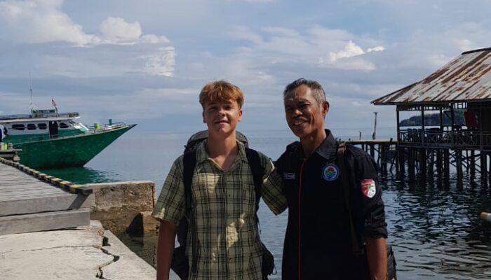 Louis Marmy, wisatawan asal Swiss yang di temukan tewas di laut pulau Togean. FOTO: IST