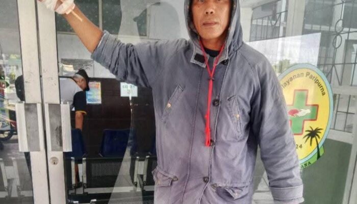 Keluarga Pasien Emosi, Pecahkan Kaca di RSUD Ampana Gara-Gara Sistem Antrian Online