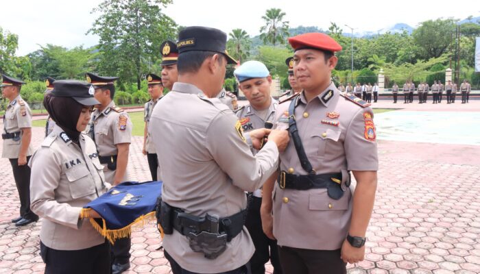 Polres Touna Rotasi Jabatan, Lima Pejabat Berganti dalam Sertijab