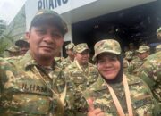 Wakil Bupati Tojo Una-Una Tampil Gagah di Retreat