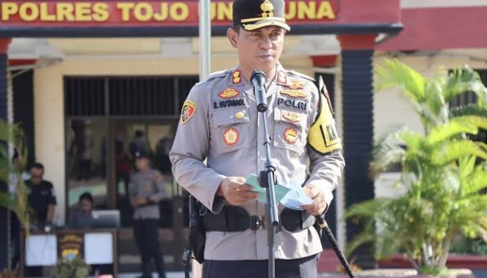 Kapolres Touna, AKBP Ridwan Hutagaol, Tegas, Merakyat, Patut Ditiru oleh Pejabat Hukum