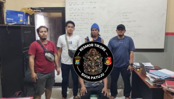 Polres Touna Ringkus Pelaku KDRT yang Berujung Maut