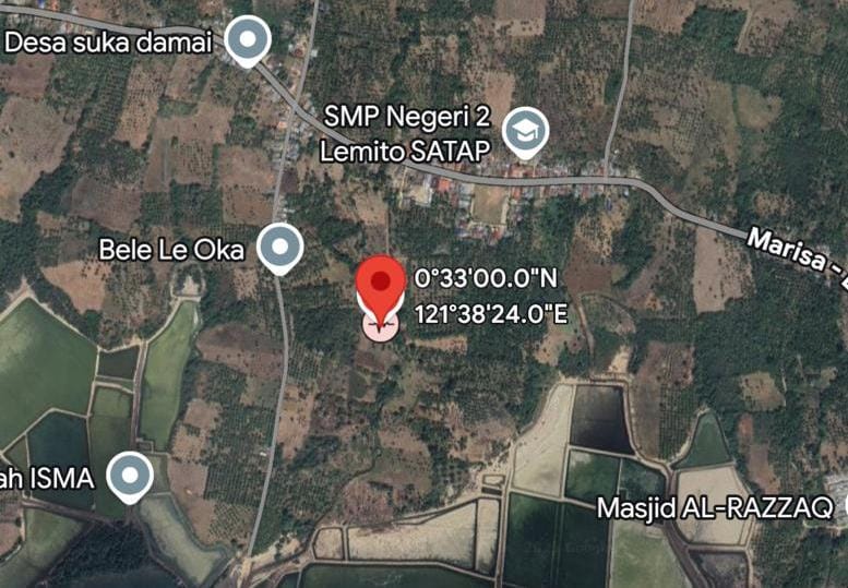 Gempa 5,3 SR Guncang Sulawesi Utara, Warga Tojo Una-una Ikut Rasakan Guncangan. FOTO: IST